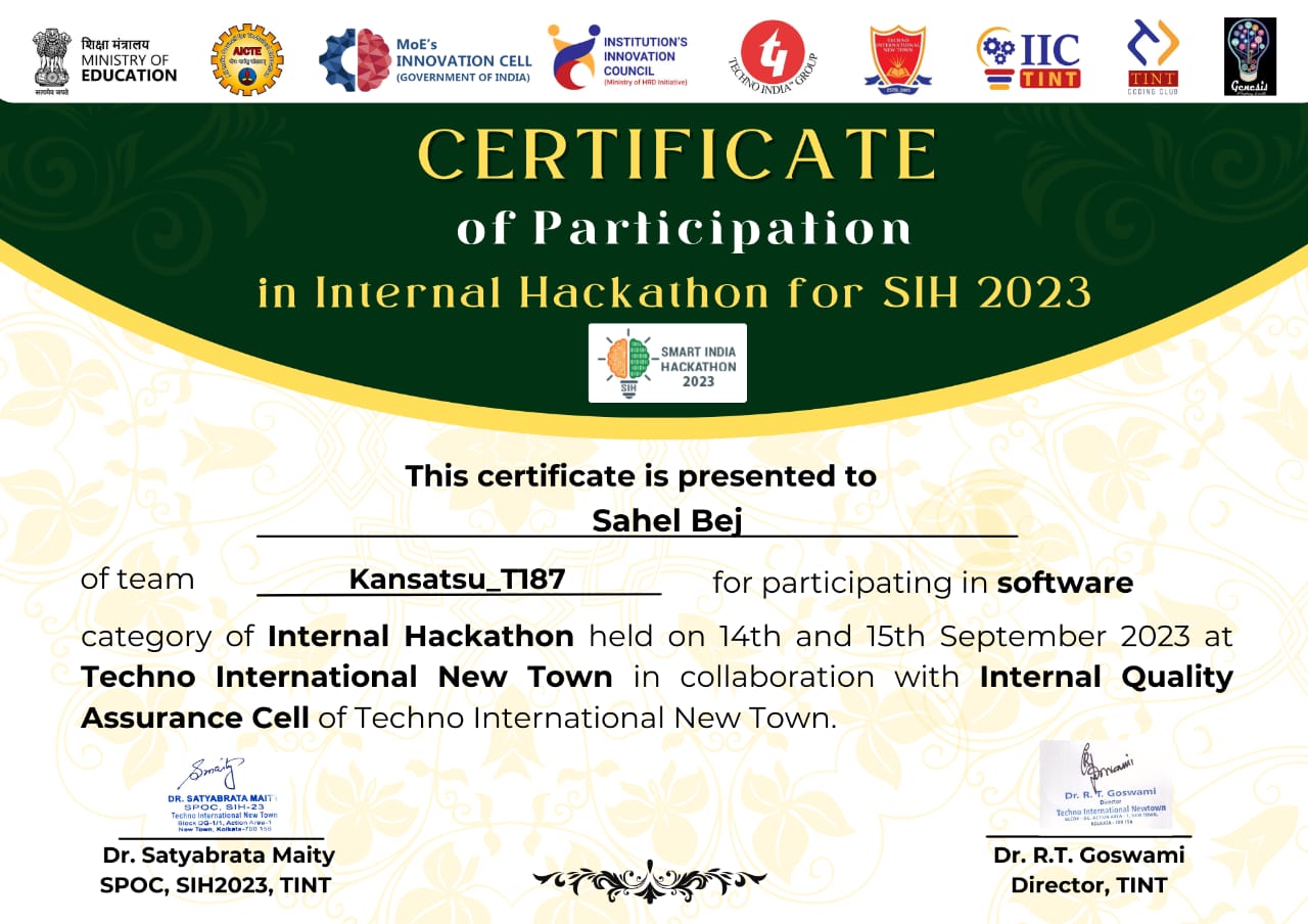 SIH 2023
